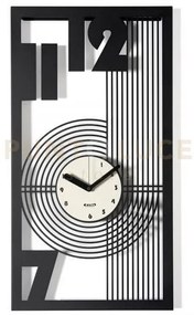 Orologio classico gropius nero,avorio