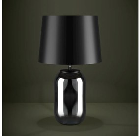 Eglo 390063 - Lampada da tavolo CUITE 1xE27/40W/230V nero/fumé