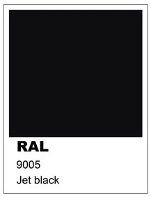 Lampada da terra Nucleo nero H 180 cm ø40 cm E27 Max 42W LUMICOM