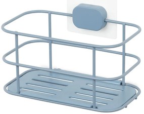 Scaffale da bagno autoportante in metallo azzurro Grena - Compactor