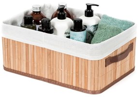 Cesto portaoggetti in bambù marrone Carossa - Compactor