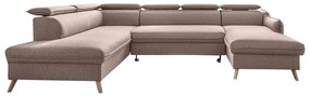 Divano letto angolare beige (angolo sinistro) Sweet Harmony - Miuform