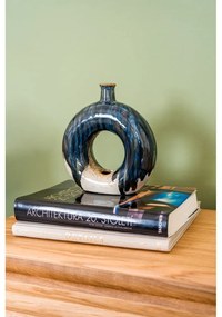 Vaso nero in gres fatto a mano Baldvin - Bloomingville