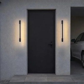 Rabalux 77052 - Applique LED da esterno ZILINA LED/8W/230V IP54 59,5 cm nero