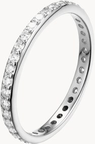 Anello in argento con zirconi Osozi