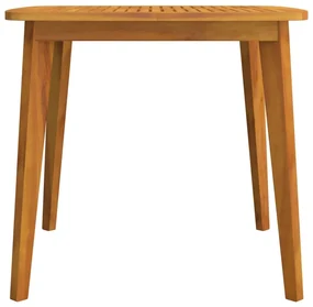 Tavolo da giardino 85x85x75 cm legno massello di acacia