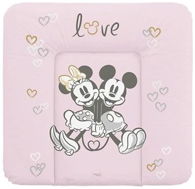 CebaBaby - Fasciatoio triangolare DISNEY 75x72 cm rosa