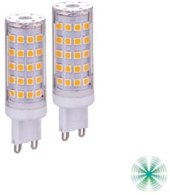 Led G9 7W 645lm 6000K G9 21x69mm 2pz/blister