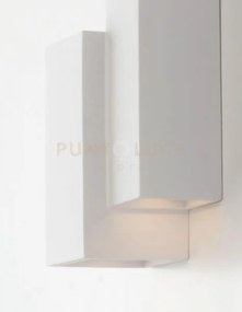 Applique a parete foster bianca 4 luci attacco gu10 16x9 h.22cm in ...