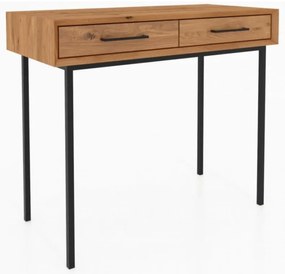 Tavolo da toeletta in rovere 97x45 cm Abies - The Beds