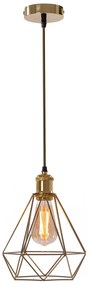 LAMPADA PENSILE DIAMANTE Light Gold 392197