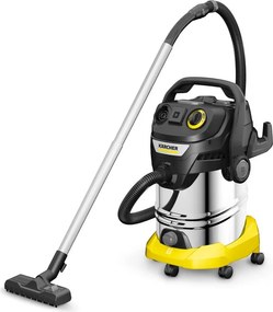 Aspiratore industriale a filo KARCHER KWD 6 P S V-30/8/22/T (BSY) serbatoio in inox 30l 1300W 28 kPa