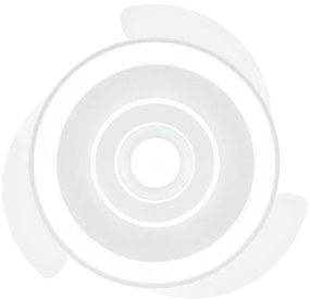 Ventilatore da soffitto Isy bianco , D. 50 cm