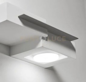 Milet applique da parete 2 luci  attacco gx53 ral 7039