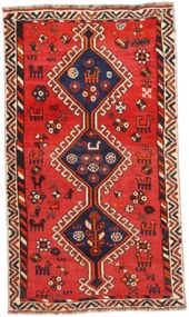 Shiraz Tappeto persiano 90x160 (Iran) Annodato A Mano
