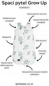 Sacco nanna Sleepee Grow Up Eukalyptus