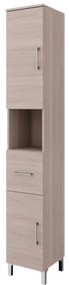 Colonna per mobile bagno SYMOA 1 cassetto 2 ante P 33.5 x L 31.5 x H 196 cm rovere naturale legno