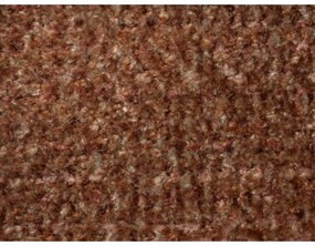 Letto matrimoniale imbottito color terracotta con rete inclusa 140x200 cm Makana – Makamii