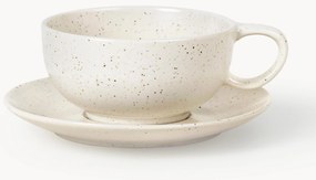 Tazza con piattino fatti a mano Nordic Vanilla
