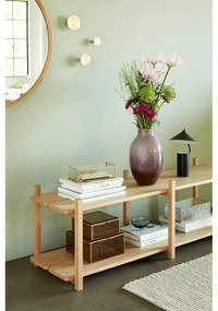 Specchio da parete con cornice in bambù ø 60 cm Mood - Hübsch