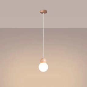 Sollux SL.1390 - Lampadario a sospensione con filo PEKKA 1xG9/8W/230V bianco