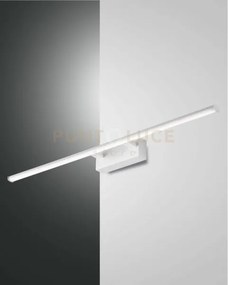 Nala  applique bianco l.75cm a led 3000k - 15w - 1850 lm ip44