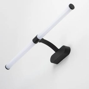 Brilagi - Specchio da bagno con luce LED TUBEO LED/8W/230V 60 cm IP44 Nero