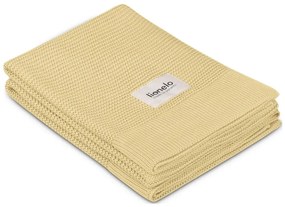 Lionelo - Coperta in bambù BAMBOO BLANKET 75x100 cm Giallo Limone