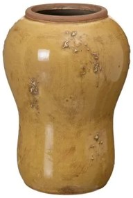 Vaso 17,5 x 17,5 x 25 cm Ceramica Senape