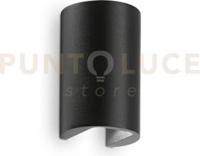 Apollo applique a paret doppia emissione led 4000k 6w  800 lm nero ...