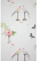 Nina Campbell Carta da parati Perroquet - Rose