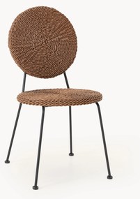 Set di 2 sedie da giardino in polirattan Spence