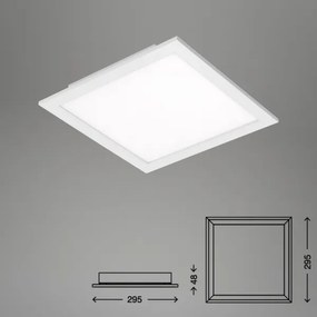 Briloner 7194-016 - Plafoniera LED dimmerabile SIMPLE LED/18W/230V + tc
