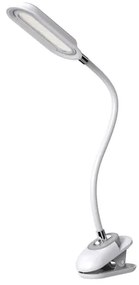 Immax 08997L - Lampada da tavolo LED+CCT dimmerabile con clip CLIP 7,5W/230V bianca
