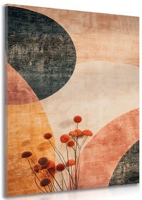 Quadro su tela – Motivi con fiore Peach Fuzz