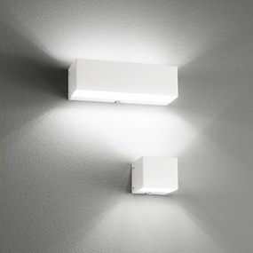 Applique Moderna Flash Metallo Bianco 2 Luci G9 3W 3000K Luce Calda