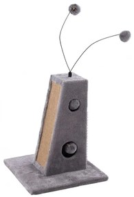 Flamingo albero tiragraffi per gatti lara 35x35x68 cm grigio