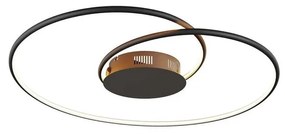 Lindby - Joline LED Plafoniera Ø70 Black Lindby