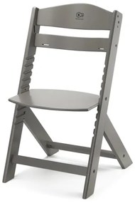 KINDERKRAFT - Sedia da pranzo per bambini ENOCK grigia