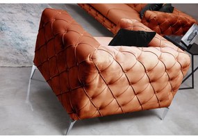 Poltrona arancione Como - Artie