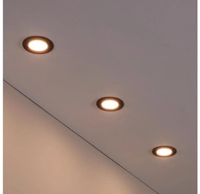 Eglo 31743 - SET 3xLED lampada dimmerabile FUEVA-Z 1xLED/2,8W/230V IP44 nero