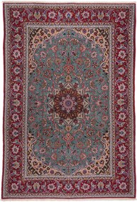 Isfahan Tappeto 110 x 160 (Iran) Annodato A Mano