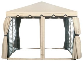 Telo di ricambio  in poliestere Lusso beige L 300 x L 300 cm