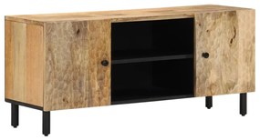 Mobile porta tv 105x33x46cm in legno massello di mango