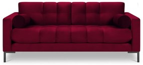 Divano in velluto rosso Bali - Cosmopolitan Design