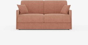 Evans divano letto matrimoniale sfoderabile - design compatto e vano porta guanciali in tessuto smacchiabile T23