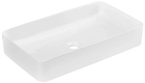COMAD UM-6275 SLIM 60 BIANCO DP - Lavabo da appoggio SLIM 61x34 cm bianco lucido