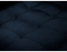 Divano in velluto blu, 219 cm Santo - Milo Casa