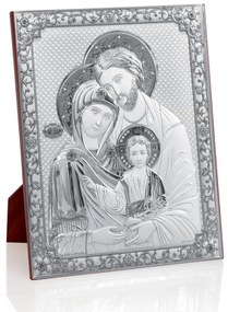Pannello "Sacra Famiglia" cm.25,5x32