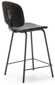 Set di sgabelli da bar neri 2 pz (altezza seduta 66 cm) Arus - Marckeric